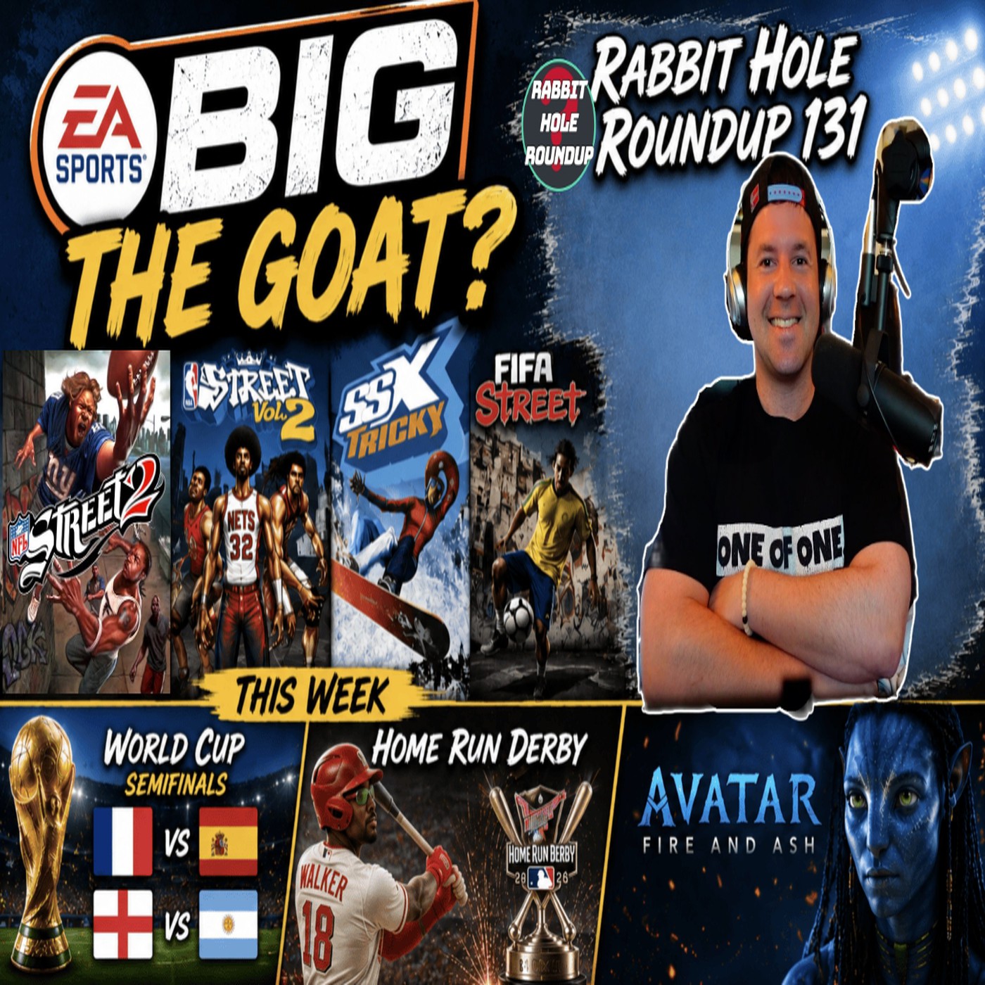 EA Sports BIG the GOAT of Gaming | HR Derby | World Cup |Avatar Fire and Ash Rabbit Hole Roundup 131 episode artwork