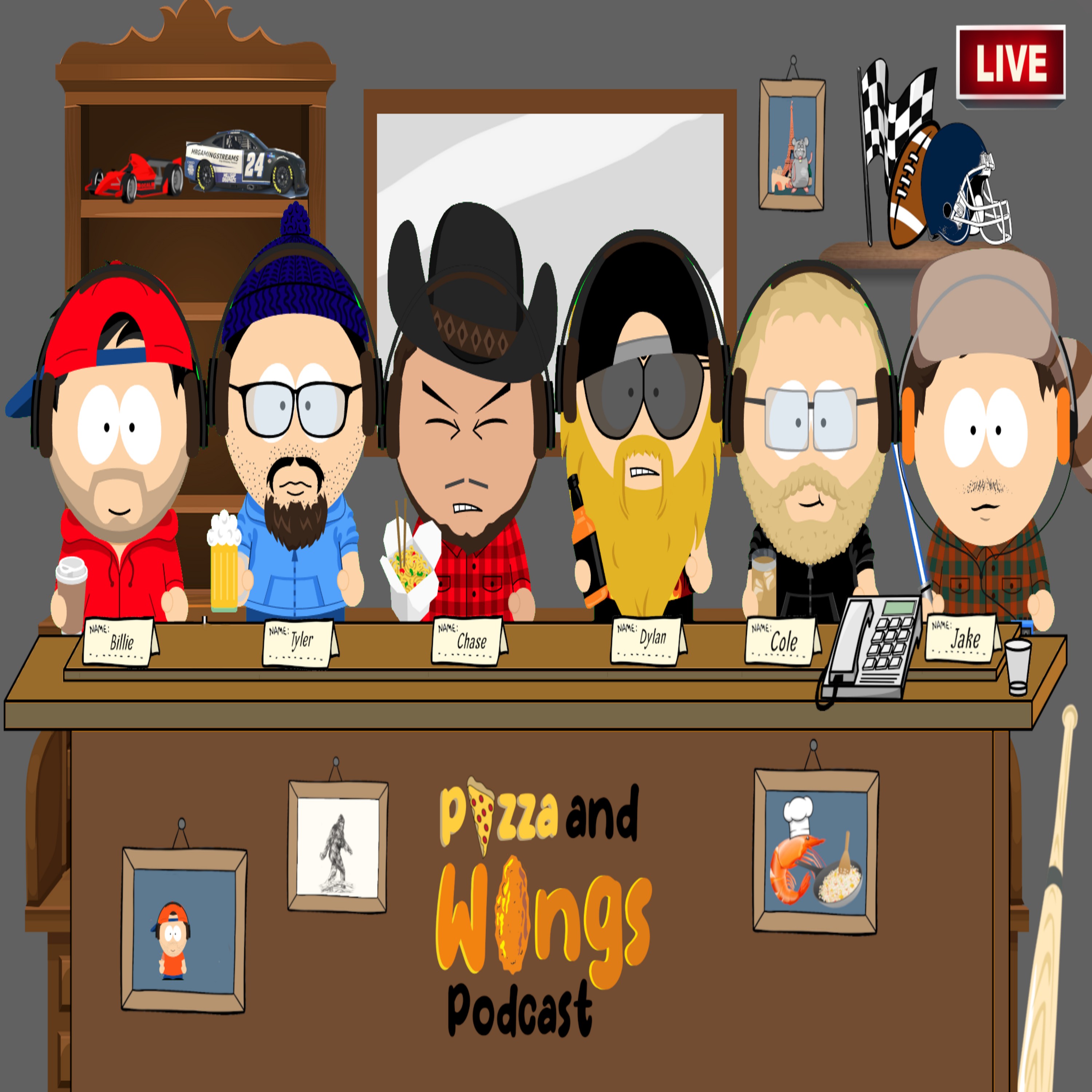 The Pizza and Wings Podcast.
