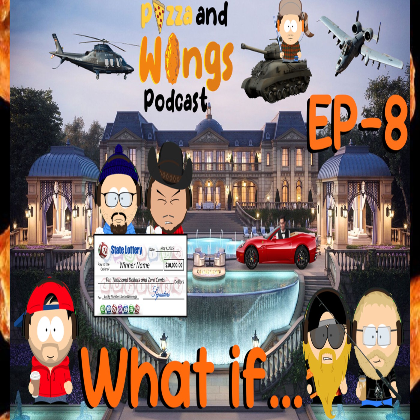 The Pizza and Wings Podcast.