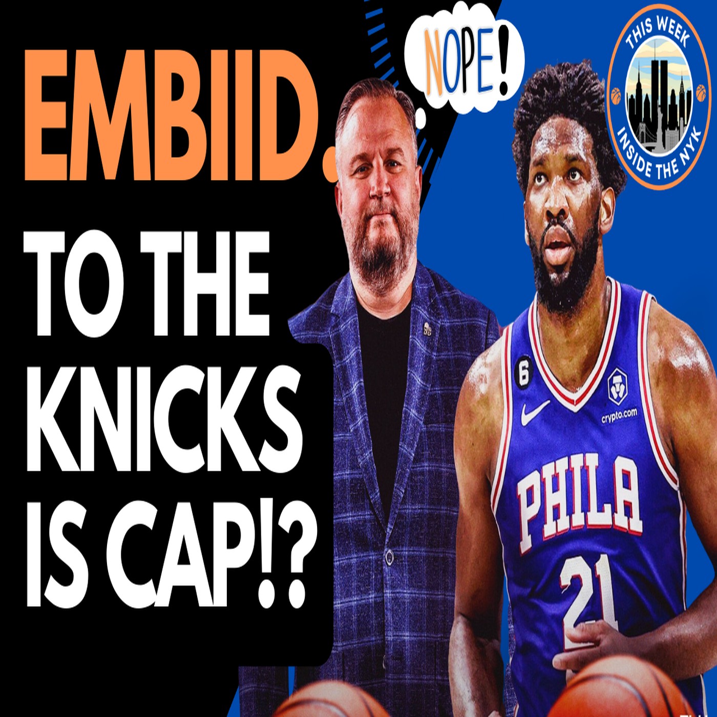 The Truth Behind Joel Embiid Trade Rumors: Why the Knicks Aren't in the Picture episode artwork