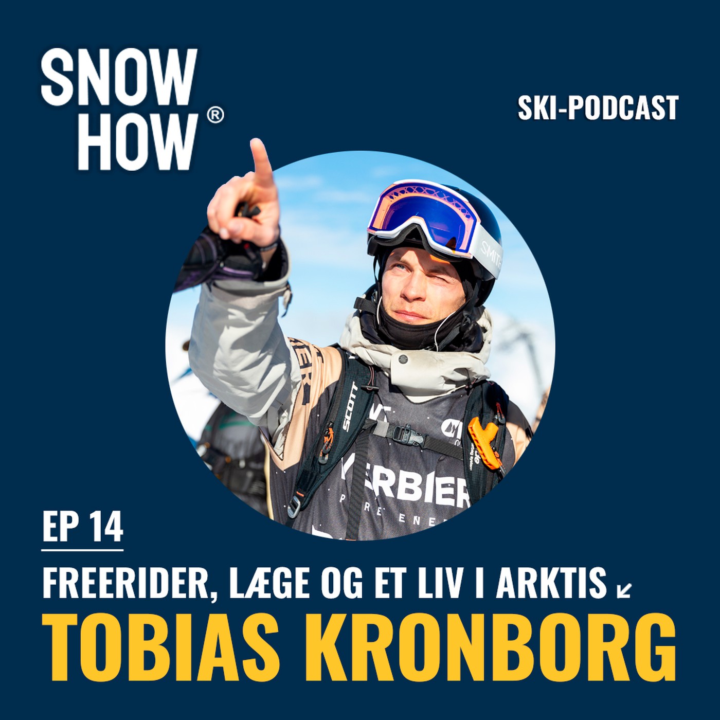 14. Tobias Kronborg - freerider, læge og et liv i Arktis