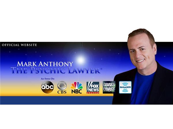 MARK ANTHONY 'THE PSYCHIC LAWYER"  & AUTHOR OF "NEVER LETTING GO"ON MY SHOW episode artwork