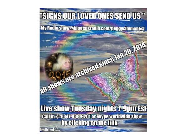 MY  GUEST  ON "SIGNS OUR LOVED ONES SEND US" NINA BINGHAM AUTHOR & PSYCHOLOGIST episode artwork
