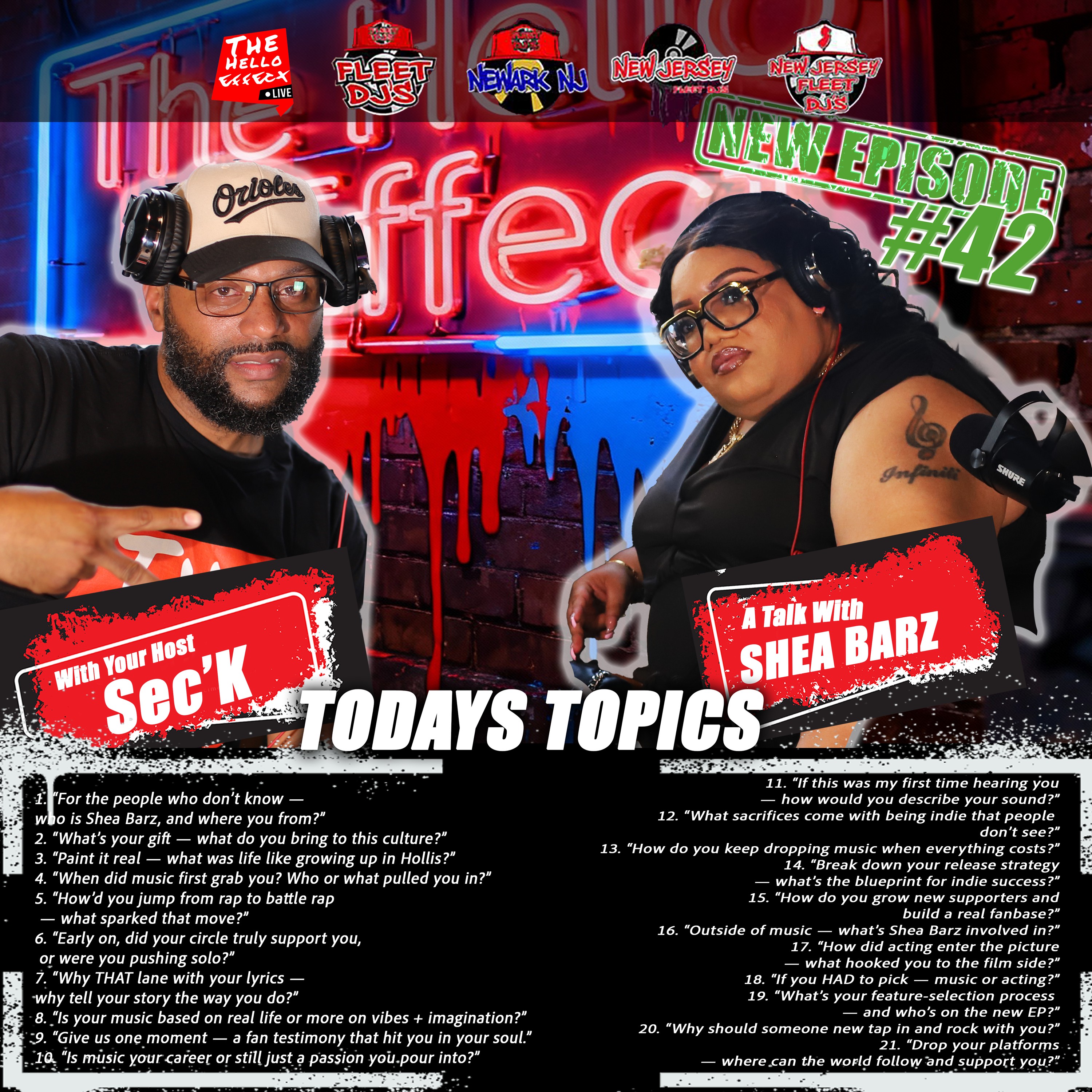 The Hello Effect Podcast Episode 42 | Interview with Shea Barz