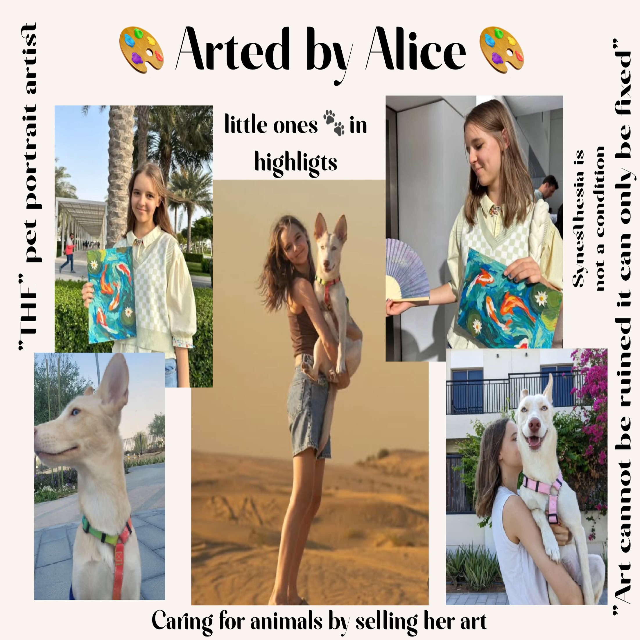 Arted By Alice : Art, pets, creativity, and behind the scenes of an artist content creator