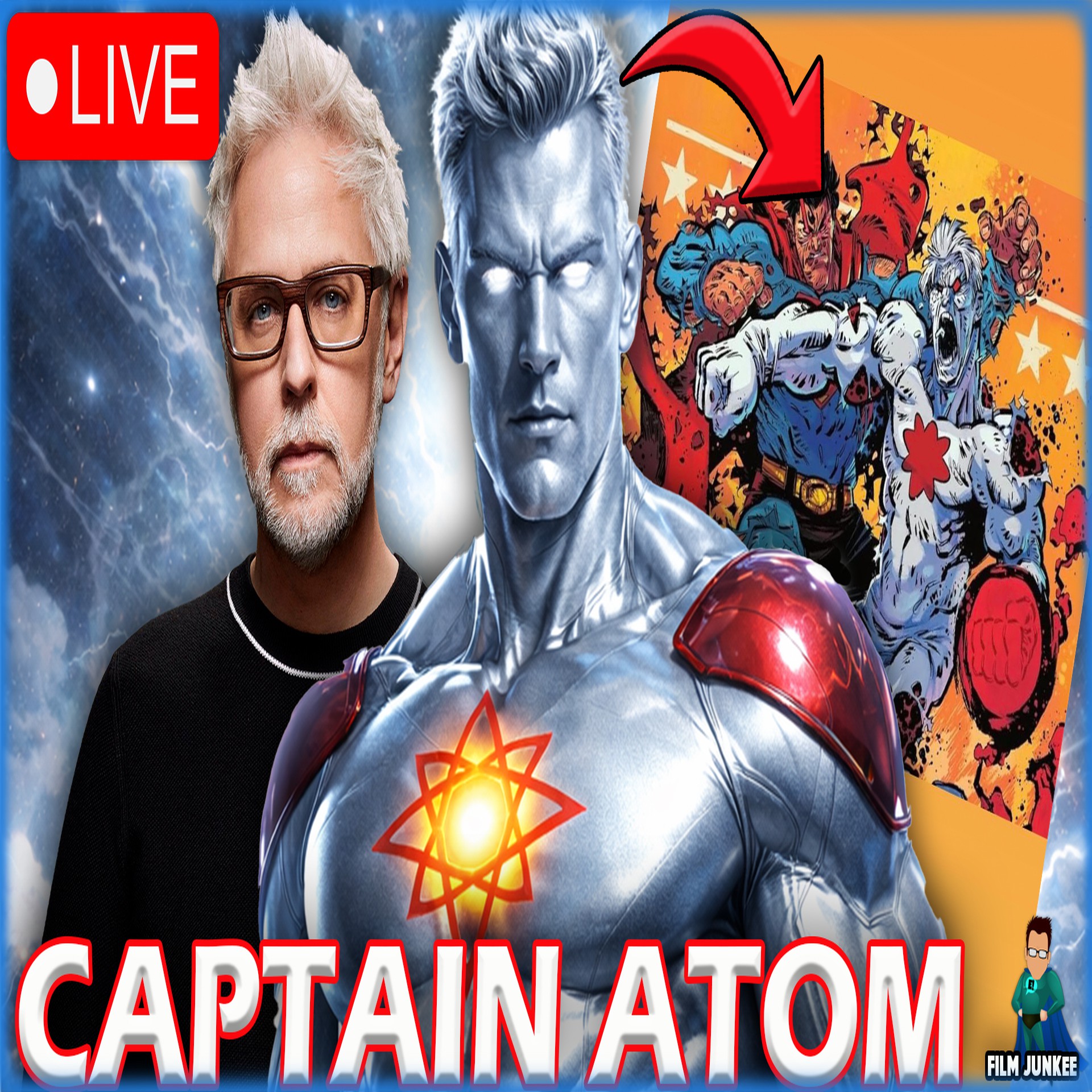 CAPTAIN ATOM Coming to the DCU - Film Junkee Live | DCU News CAPTAIN ATOM Coming to the DCU - Film Junkee Live | DCU News