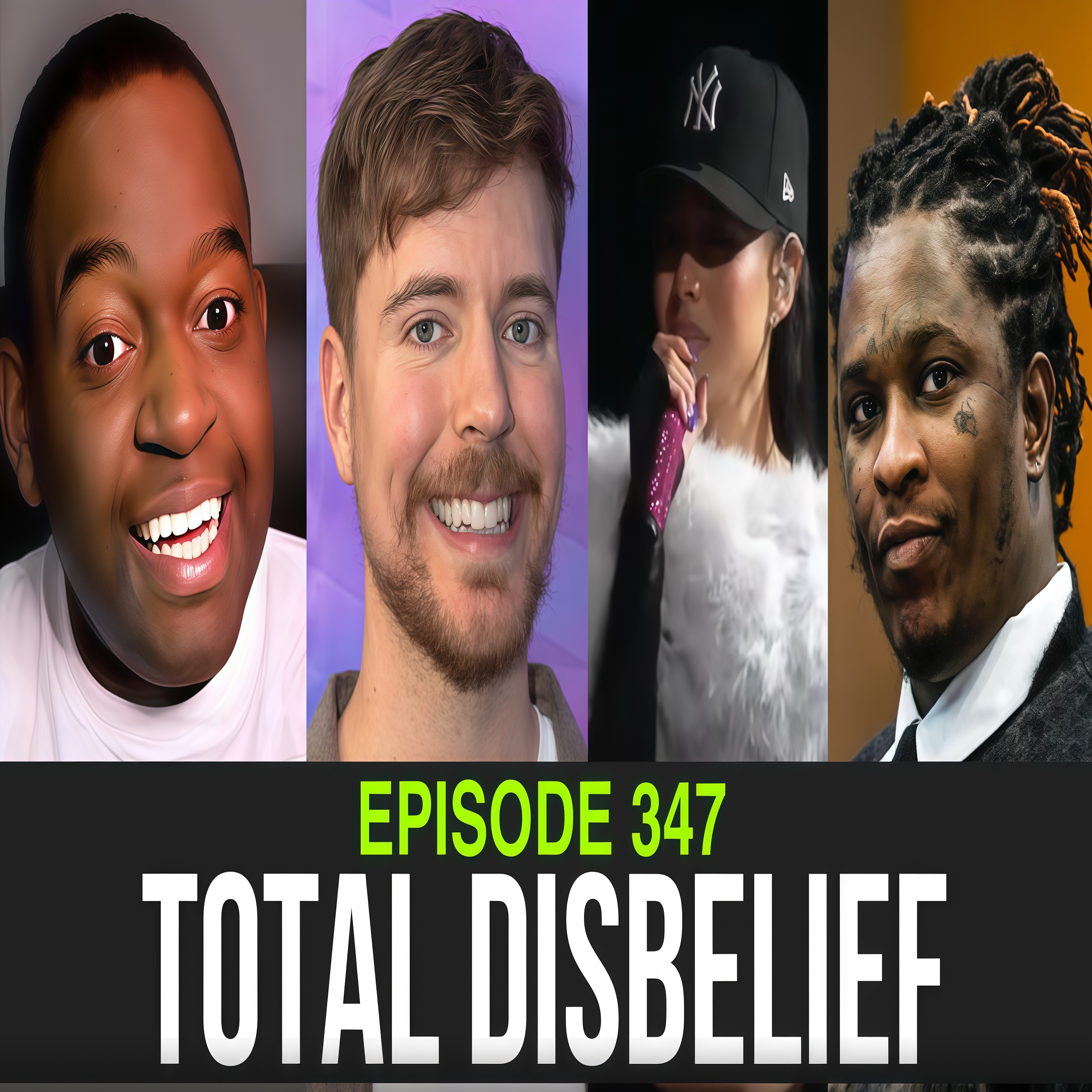 TOTAL DISBELIEF EPISODE 347 MrBEAST INVESTIGATION, YOUNG THUG FREE AND MEG DOCUMENTARY MISTAKE episode artwork