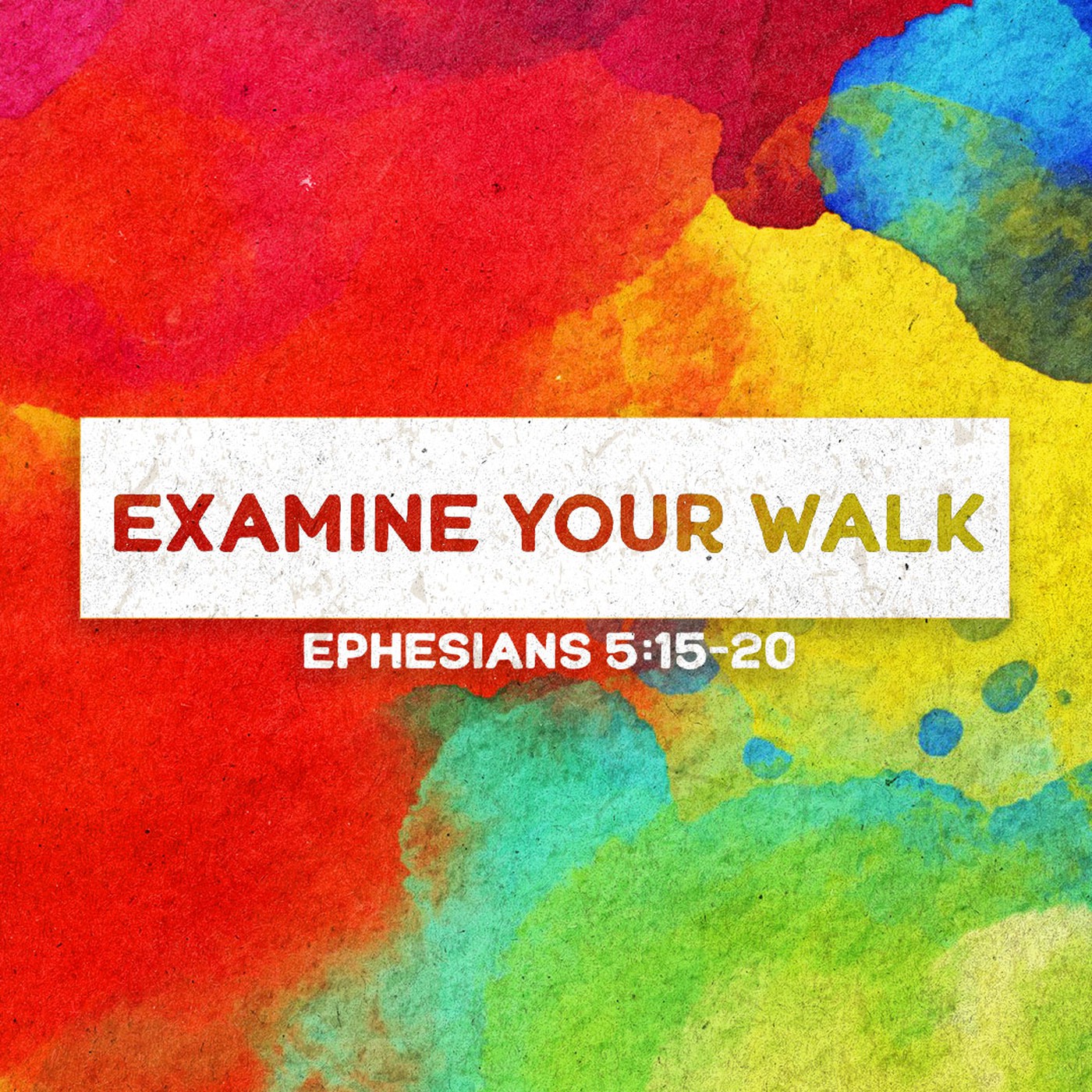 Ephesians | Examine Your Walk