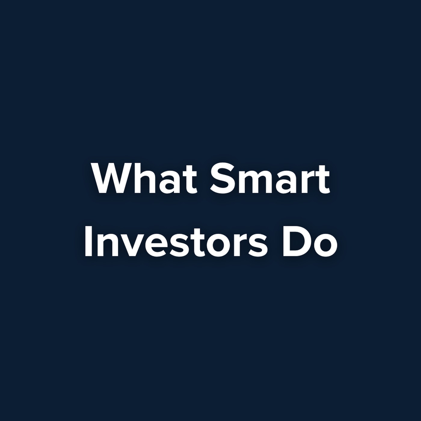 Investment Friday
