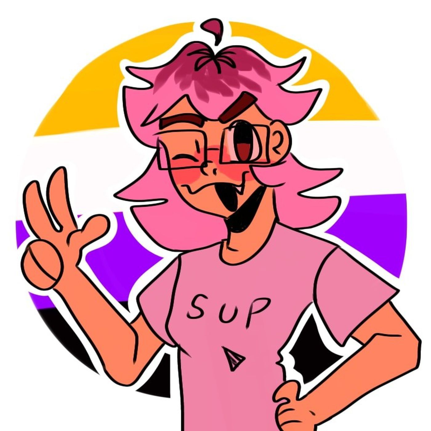 My online journal cover art