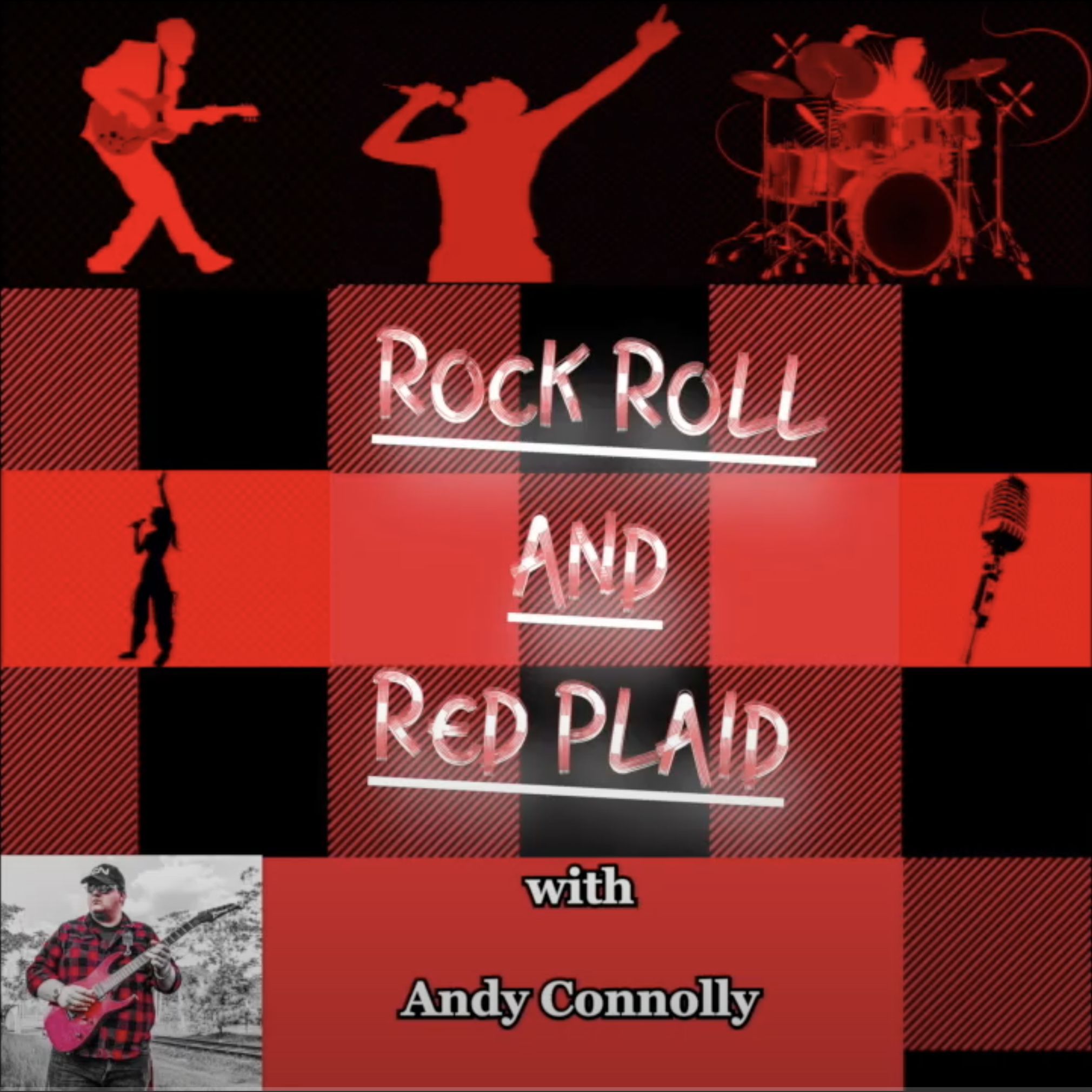 Rock Roll & Red Plaid