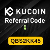 Kucoin referral code: QBS2KK45