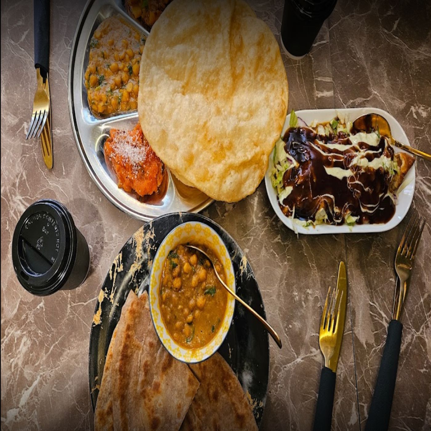 Desi Breakfast in Purlet