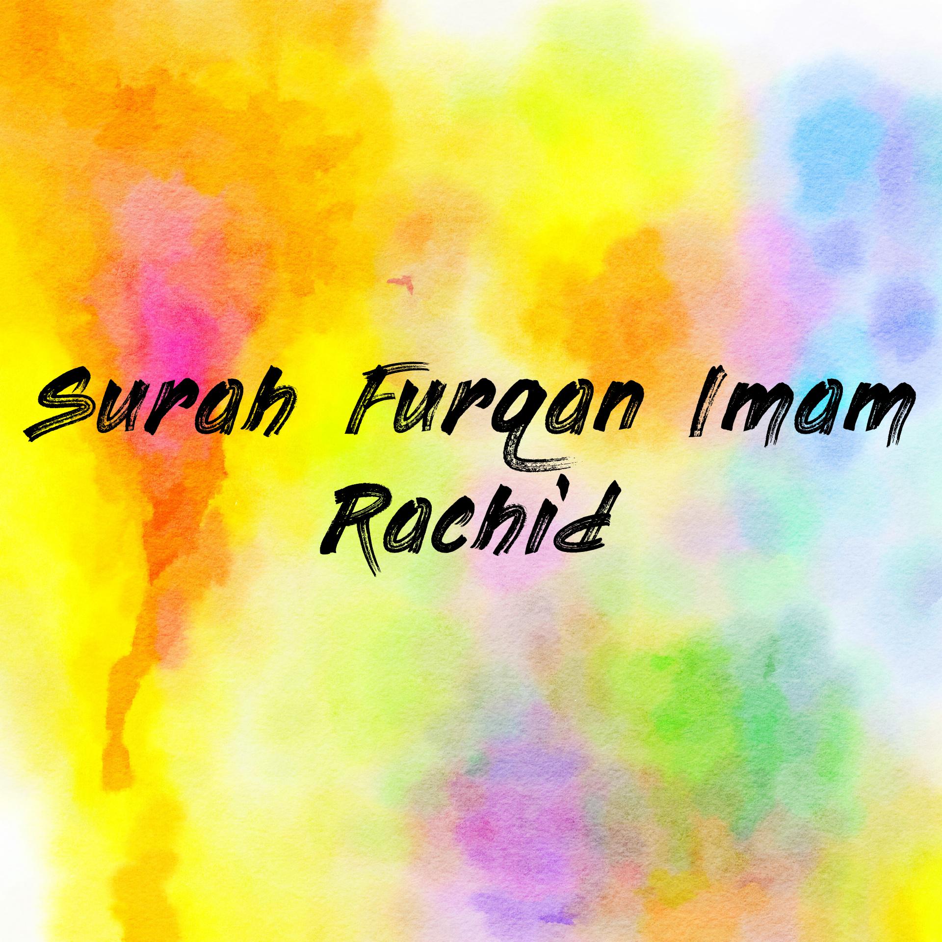 Surah Furqan Imam Rachid