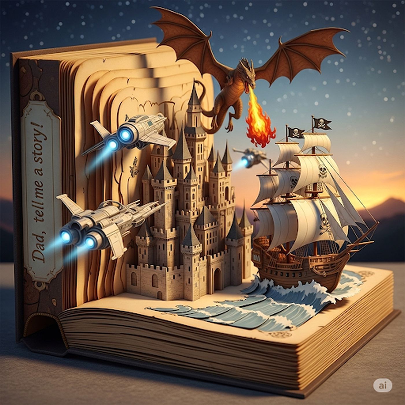 Dad Tell Me A Story cover art