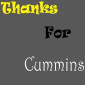 Thanks for Cummins