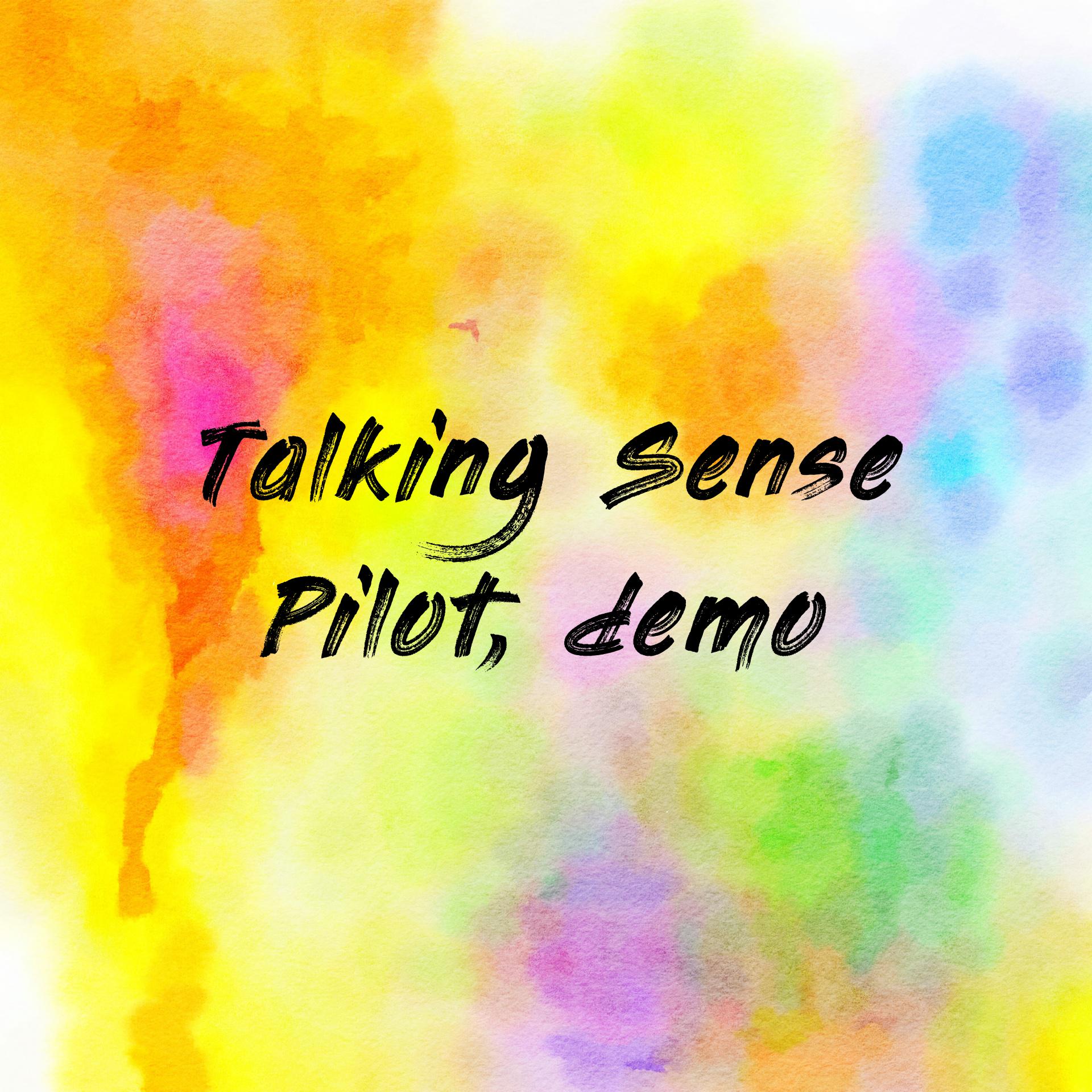 Talking Sense Pilot, demo