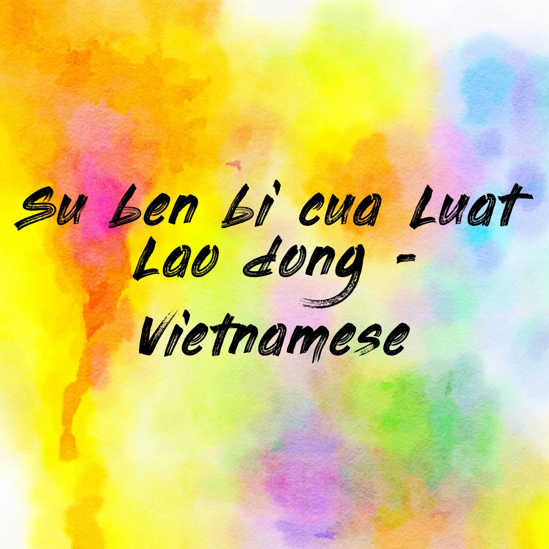 Su Ben Bi Cua Luat Lao Dong - Vietnamese (EOLL)