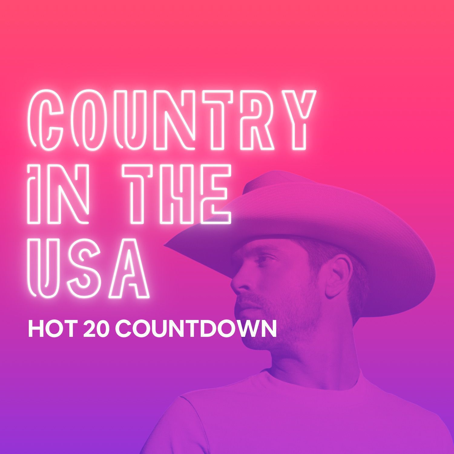 Country in the the USA: Hot 20 Countdown cover art