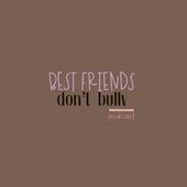 Best Friends Don’t Bully Cover Art